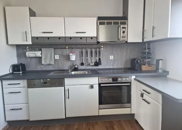 Zentrale Mit Kueche&wlan Apartamento